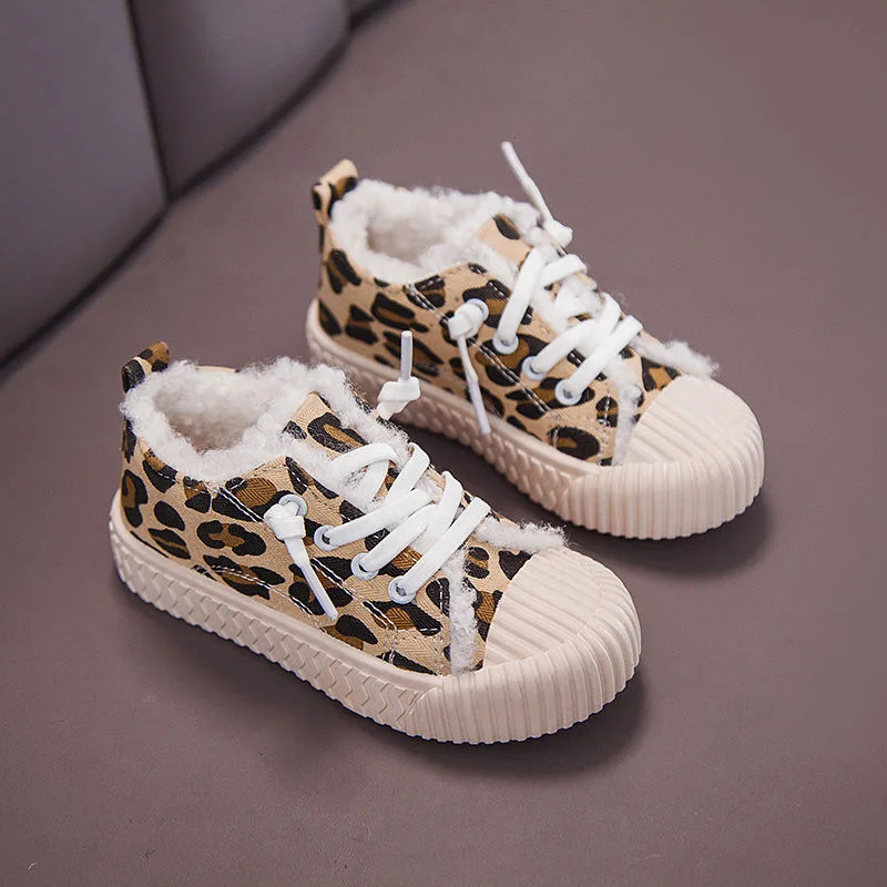 2019 Autumn And Winter Leopord Pattern New Style Fashion Children Cotton-padded Shoes, Simple Lace up Front plus Velvet Warm Tod
2019 Autumn And Winter Leopord Pattern New Style Fashion Children Cotton-padded Shoes, Simple Lace up Front plus Velvet Warm Tod