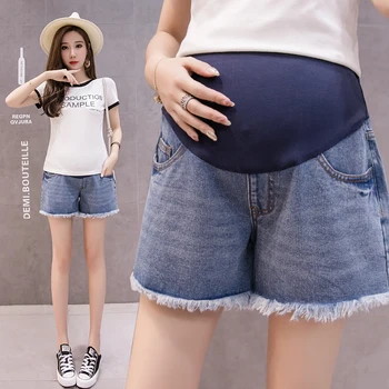 8822 Summer Casual Thin Denim Maternity Shorts High Waist Belly Wide Leg Loose Straight Short Jeans for Pregnant Women Pregnancy
8822 Summer Casual Thin Denim Maternity Shorts High Waist Belly Wide Leg Loose Straight Short Jeans for Pregnant Women Pregnancy