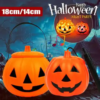 Halloween Lantern LED Rotate Hanging Lamp music Halloween Pumpkin Lantern Night Light Festival Gift Kids Home Party Decor
Halloween Lantern LED Rotate Hanging Lamp music Halloween Pumpkin Lantern Night Light Festival Gift Kids Home Party Decor