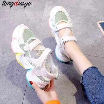 Mesh running shoes women's sports shoes 2020 new breathable sports shoes soft walking shoes ladies sports sandals casual shoes
Mesh running shoes women's sports shoes 2020 new breathable sports shoes soft walking shoes ladies sports sandals casual shoes