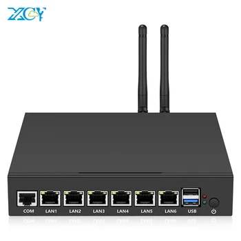 XCY Firewall Router Fanless Mini PC Intel Celeron N2930 J1900 Quad-Core 6x Gigabit Ethernet Ports Intel i211 NIC Linux Pfsense
XCY Firewall Router Fanless Mini PC Intel Celeron N2930 J1900 Quad-Core 6x Gigabit Ethernet Ports Intel i211 NIC Linux Pfsense