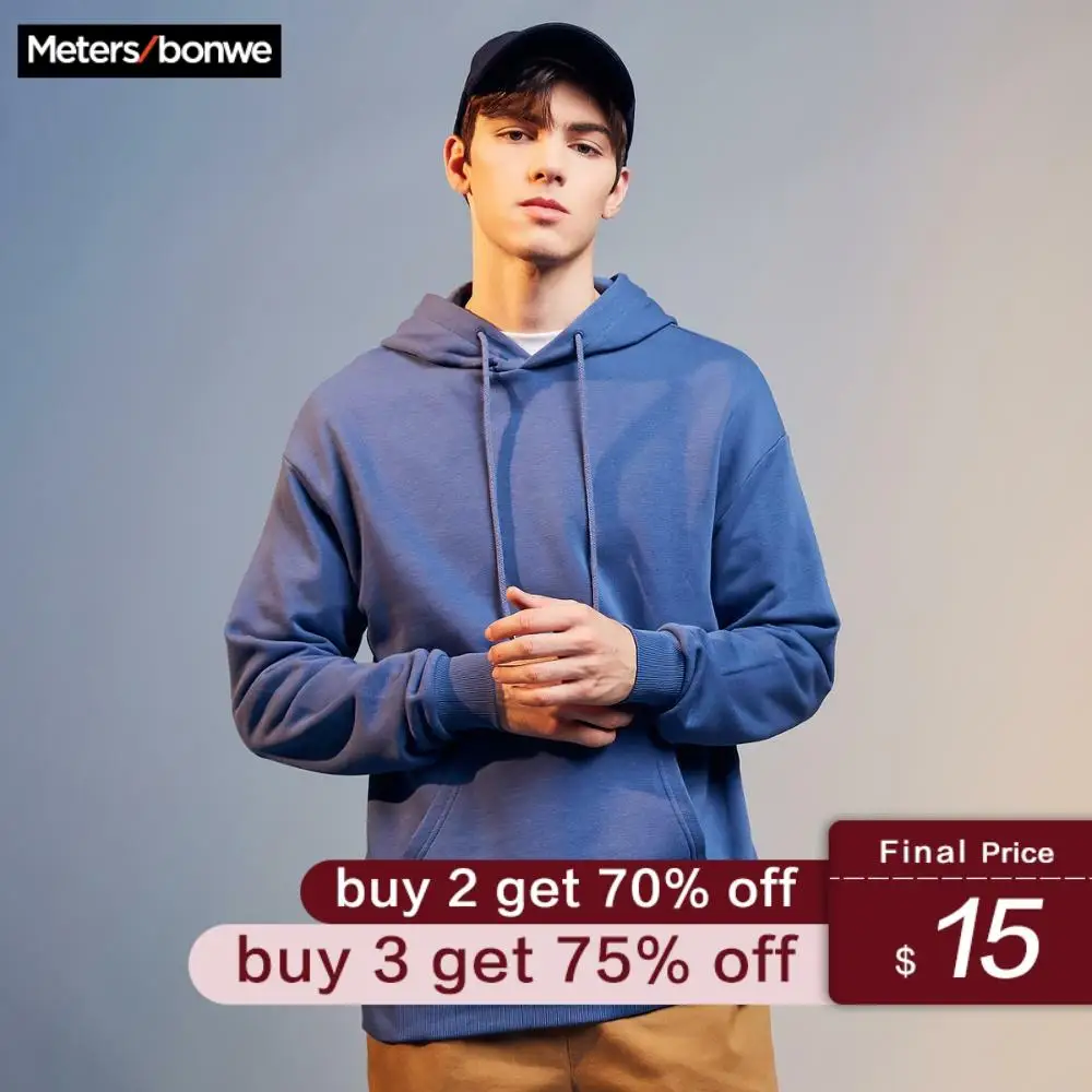 Metersbonwe 2020 New Spring Base Hoodies Male Hooded Sweatshirts High Quality Solid Color Fashion Unisex Skateboard Hoodies
Metersbonwe 2020 New Spring Base Hoodies Male Hooded Sweatshirts High Quality Solid Color Fashion Unisex Skateboard Hoodies