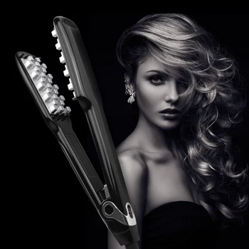 Professional Fluffy Hair Straightener Ceramic Styling Volumizing Straight Hair Flat Irons Heating MCH Curler Steamer Hair Tool
Professional Fluffy Hair Straightener Ceramic Styling Volumizing Straight Hair Flat Irons Heating MCH Curler Steamer Hair Tool