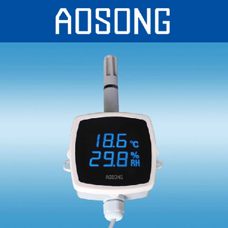 Automotive Air Wall Mounting 0-10v Modbus Temperature Humidity Transmitter 4-20ma for Hvac System
Automotive Air Wall Mounting 0-10v Modbus Temperature Humidity Transmitter 4-20ma for Hvac System