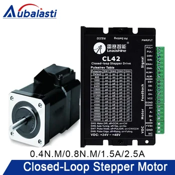 Leadshine Closed Loop Driver CL42 with Closed Loop Stepper Motor 42CME04 42CME08 0.4N.M 0.8N.M
Leadshine Closed Loop Driver CL42 with Closed Loop Stepper Motor 42CME04 42CME08 0.4N.M 0.8N.M