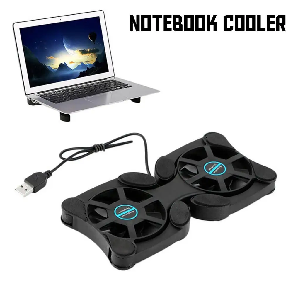 Erilles Octopus Notebook Cooler Foldable Cooling Fan USB Quiet Radiator With 2 Fans for 7 to 15 Inch Laptop Universal Portable
Erilles Octopus Notebook Cooler Foldable Cooling Fan USB Quiet Radiator With 2 Fans for 7 to 15 Inch Laptop Universal Portable