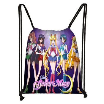 Custom Sailor Moon Drawstring Bag Cute Daypack Kids Satchel Casual Backpack Teenager Storage Bag Women Men 32x38cm*18-1031-8
Custom Sailor Moon Drawstring Bag Cute Daypack Kids Satchel Casual Backpack Teenager Storage Bag Women Men 32x38cm*18-1031-8