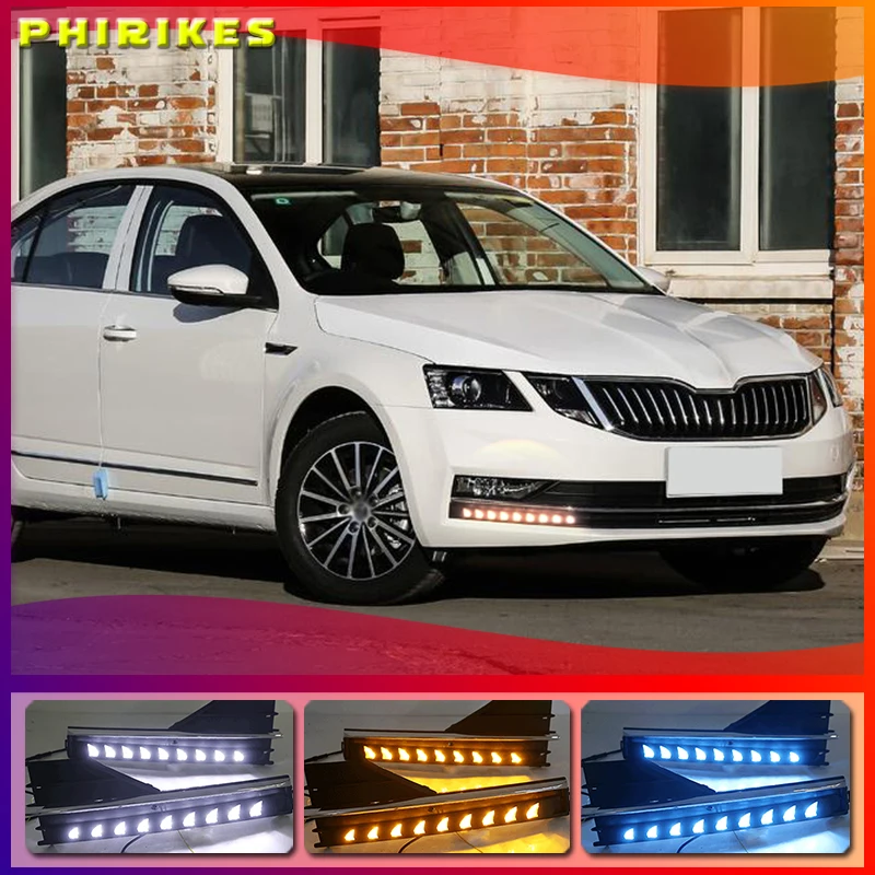 Светодиодсветодиодный дневные ходовые огни для Skoda Octavia 2018 2019, противотуманные фары 12 В ABS DRL, автомобильный Стайлинг, белый
Светодиодсветодиодный дневные ходовые огни для Skoda Octavia 2018 2019, противотуманные фары 12 В ABS DRL, автомобильный Стайлинг, белый