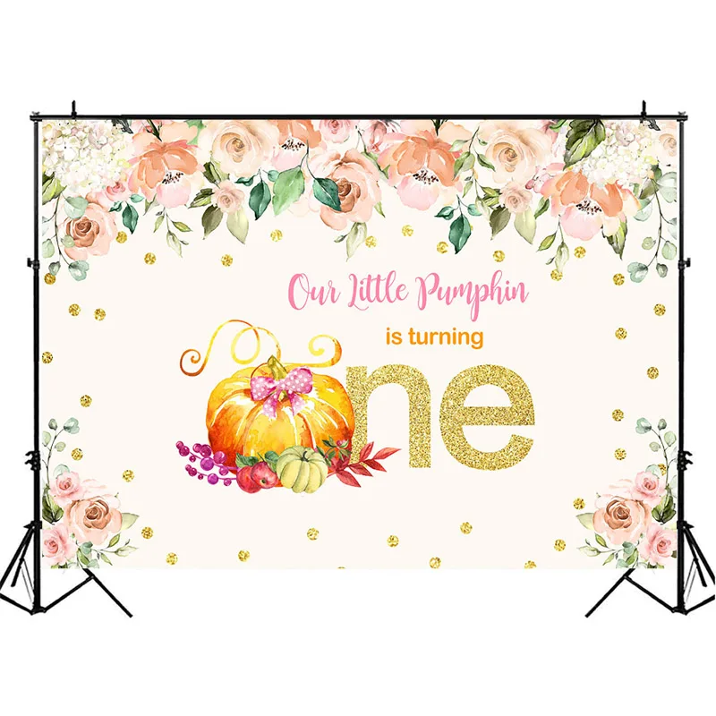 NeoBack First Birthday Backdrop Little Pumpkin 1st Birthday Photo Background Autumn Watercolor Flower Photography Backdrops
NeoBack First Birthday Backdrop Little Pumpkin 1st Birthday Photo Background Autumn Watercolor Flower Photography Backdrops