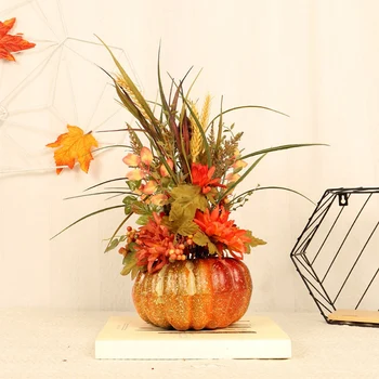 Thanksgiving Potted Artificial Flowers Bouquet Fake Sunflower Pumpkin In Pots Faux Flowers For Home Office Mall Decoration Deskt
Thanksgiving Potted Artificial Flowers Bouquet Fake Sunflower Pumpkin In Pots Faux Flowers For Home Office Mall Decoration Deskt