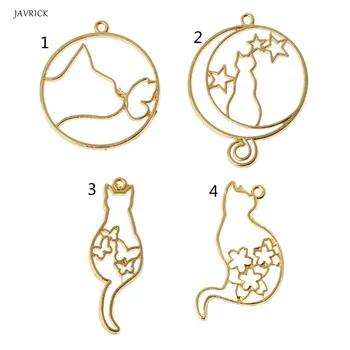 5Pcs Cute Cat Dog Hollow Frames Pendants Bezels Setting Resin Jewelry Making Accessories 
5Pcs Cute Cat Dog Hollow Frames Pendants Bezels Setting Resin Jewelry Making Accessories