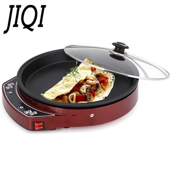JIQI Electric Crepe Maker electrical grill Griddle baking pan Pizza Machine Pancake Roast beef steak frying Machine 1000w EU US
JIQI Electric Crepe Maker electrical grill Griddle baking pan Pizza Machine Pancake Roast beef steak frying Machine 1000w EU US