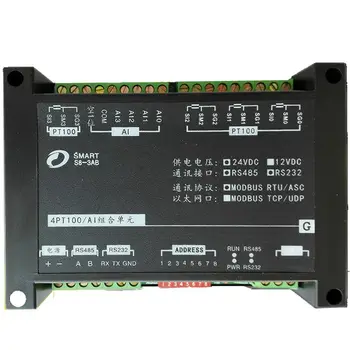 4-channel PT100 temperature acquisition module Thermal resistance acquisition module Modbus protocol standard RS485232 7-30VDC
4-channel PT100 temperature acquisition module Thermal resistance acquisition module Modbus protocol standard RS485232 7-30VDC