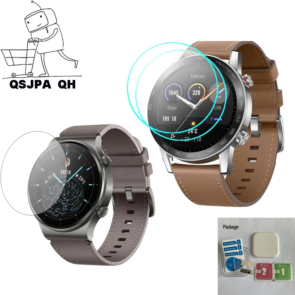 2.5D Tempered Glass Screen Protector For Huawei GT 2 Pro Honor Magic Watch 2 GT2 42mm 46mm GS Smartwatch Screen Protective Film
2.5D Tempered Glass Screen Protector For Huawei GT 2 Pro Honor Magic Watch 2 GT2 42mm 46mm GS Smartwatch Screen Protective Film