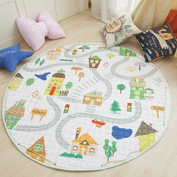 Cotton Foldable Cartoon Baby Play Mat Soft Puzzle Children's Mat Baby Climbing Pad Kids Rug Baby Games Mats Magic Toy Organizer
Cotton Foldable Cartoon Baby Play Mat Soft Puzzle Children's Mat Baby Climbing Pad Kids Rug Baby Games Mats Magic Toy Organizer