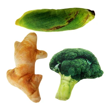 3PCS Pet Chewing Toys Vegetables Shape Bite Resistant Plush Toys Pet Supplies Stuffed Toy for Puppy Dogs
3PCS Pet Chewing Toys Vegetables Shape Bite Resistant Plush Toys Pet Supplies Stuffed Toy for Puppy Dogs