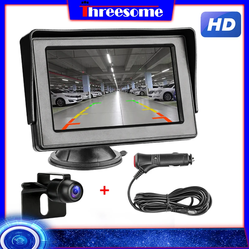 4.3 " Color TFT LCD Car Monitor Rear View Camera Parking System 800*480 Sucker Bracket for Sedan MPV Wagon 12V 360 degree rotat
4.3 " Color TFT LCD Car Monitor Rear View Camera Parking System 800*480 Sucker Bracket for Sedan MPV Wagon 12V 360 degree rotat
