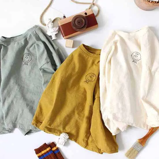 WLG kids spring autumn t shirt baby beige yellow gray cartoon printted tops boys girls casual all match clothes 1 to 5 years
WLG kids spring autumn t shirt baby beige yellow gray cartoon printted tops boys girls casual all match clothes 1 to 5 years
