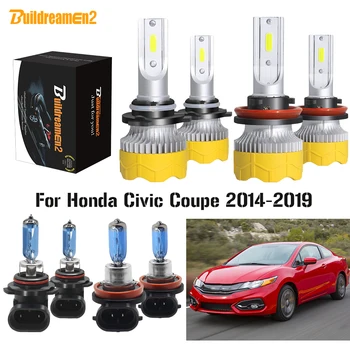 Buildreamen2 4 Pieces Car Styling Headlight High Low Beam 9005 H11 LED Halogen Headlamp Bulb 12V For Honda Civic Coupe 2014-2019
Buildreamen2 4 Pieces Car Styling Headlight High Low Beam 9005 H11 LED Halogen Headlamp Bulb 12V For Honda Civic Coupe 2014-2019