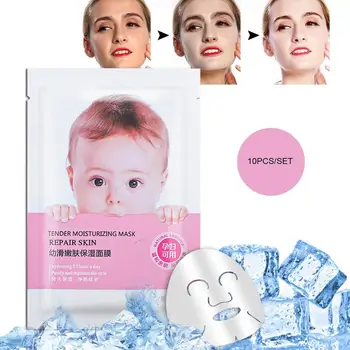 10Pcs Moisturizing Oil Control Anti-aging Mask Baby Soft Skin Care Face Mask Cosmetics 
10Pcs Moisturizing Oil Control Anti-aging Mask Baby Soft Skin Care Face Mask Cosmetics