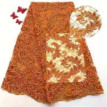 African Tulle Lace Fabric 2019 African French Lace Fabric High Quality With Sequins Nigerian Embroidery Tulle French Lace
African Tulle Lace Fabric 2019 African French Lace Fabric High Quality With Sequins Nigerian Embroidery Tulle French Lace