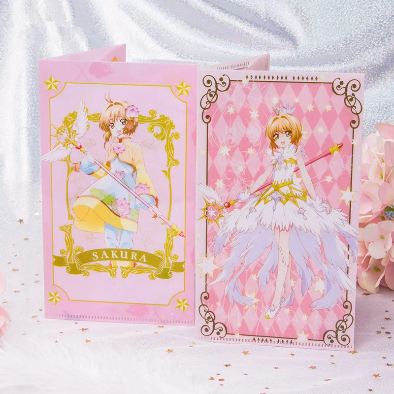 2pcs/set Anime Card Captor Cardcaptor Sakura Cosplay File Folder Cartoon Stationery Ticket Holder Gift
2pcs/set Anime Card Captor Cardcaptor Sakura Cosplay File Folder Cartoon Stationery Ticket Holder Gift