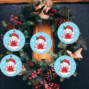 30PC 2020 Christmas Ornament Santa Wearing A Face Mask Decorate Christmas tree DIY Decor Ornaments Xmas New Year Gifts Kids 930 
30PC 2020 Christmas Ornament Santa Wearing A Face Mask Decorate Christmas tree DIY Decor Ornaments Xmas New Year Gifts Kids 930