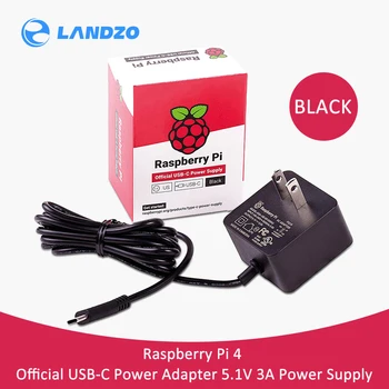 Official Raspberry Pi 4 USB-C Power Adapter 5.1V 3A Power Supply official and recommended USB-C power supply for Raspberry pi 4b
Official Raspberry Pi 4 USB-C Power Adapter 5.1V 3A Power Supply official and recommended USB-C power supply for Raspberry pi 4b