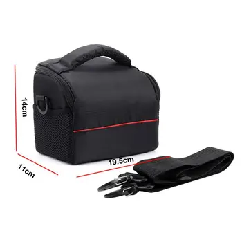 Waterproof Nylon Digital Camera Shoulder Bag Carrying Case for Canon G7X Mark II G9X SX430 SX420 EOS M10 M50 for Nikon CoolPix
Waterproof Nylon Digital Camera Shoulder Bag Carrying Case for Canon G7X Mark II G9X SX430 SX420 EOS M10 M50 for Nikon CoolPix