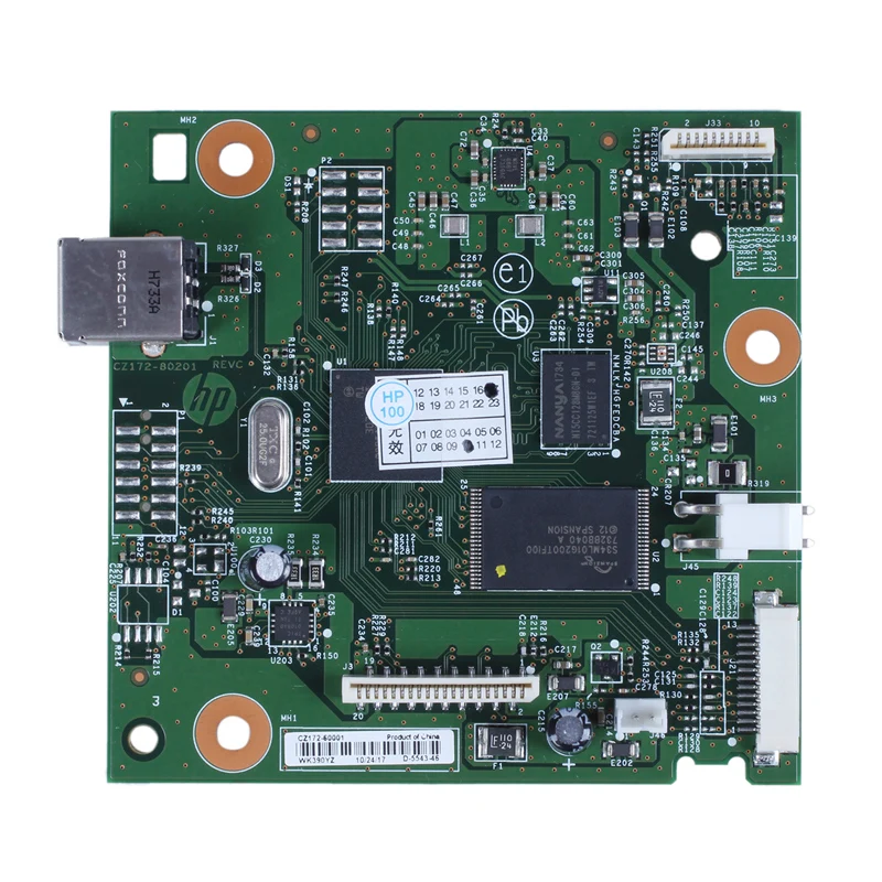 Printer CZ172-60001 Motherboard PCA ASSY Formatter Board Logic Mainboard for HP Laserjet M125 M125A M126A M126
Printer CZ172-60001 Motherboard PCA ASSY Formatter Board Logic Mainboard for HP Laserjet M125 M125A M126A M126