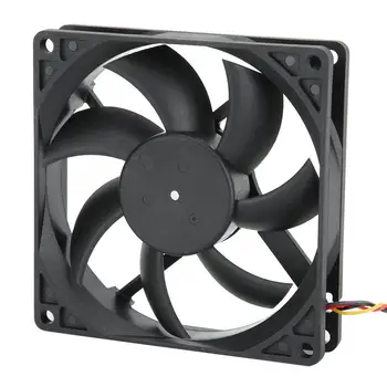 Heat Sink Fan 12V 9CM 0.27A Dual Ball 4-Pin PWM Temperature Control CPU Cooler for Chassis fan cooling Hot Sale
Heat Sink Fan 12V 9CM 0.27A Dual Ball 4-Pin PWM Temperature Control CPU Cooler for Chassis fan cooling Hot Sale