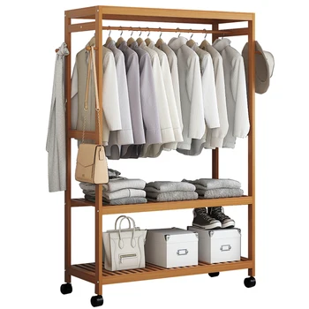 Clothes rack landing bedroom simple clothes rack simple modern bamboo floor hanging clothes rack clothes rack landing solid wood
Clothes rack landing bedroom simple clothes rack simple modern bamboo floor hanging clothes rack clothes rack landing solid wood