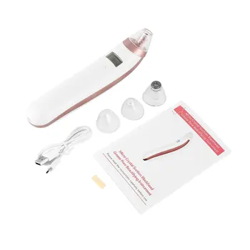 Portable USB Micro Crystal Suction Blackhead Remover Grease Pore Beautifying Instrument Replaceable Head LED Screen Display
Portable USB Micro Crystal Suction Blackhead Remover Grease Pore Beautifying Instrument Replaceable Head LED Screen Display