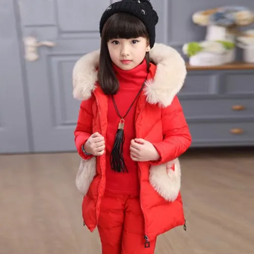 Kids Winter Cotton-padded Clothes Clothing 4 GIRL'S Girls' Shirt 8 Children 10 down Jacket Cotton-padded Clothes Three-piece Set
Kids Winter Cotton-padded Clothes Clothing 4 GIRL'S Girls' Shirt 8 Children 10 down Jacket Cotton-padded Clothes Three-piece Set