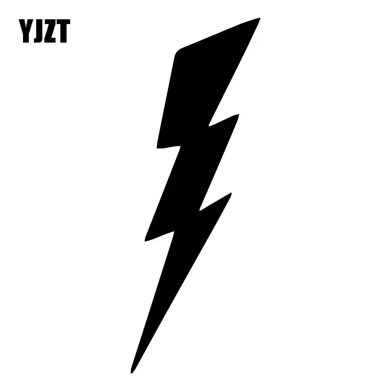 yjzt 5 8x16cm lightning cartoon vinyl decal scratch occlusion decoration car sticker c25 1227 car stickers aliexpress aliexpress