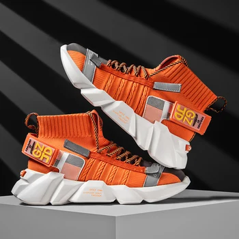 High Top Casual Shoes Men Good Quality Man Sneaker Breathable Male Unisex Shoes Autumn Increase Board Big Size 46 Shoes Hot Sale
High Top Casual Shoes Men Good Quality Man Sneaker Breathable Male Unisex Shoes Autumn Increase Board Big Size 46 Shoes Hot Sale