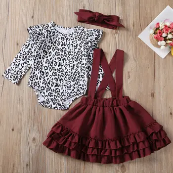CANIS Autumn Spring Newborn Toddler Baby Girl Clothes Long Sleeve Leopard Bodysuit Dress Jumpsuit Outfit Set 
CANIS Autumn Spring Newborn Toddler Baby Girl Clothes Long Sleeve Leopard Bodysuit Dress Jumpsuit Outfit Set