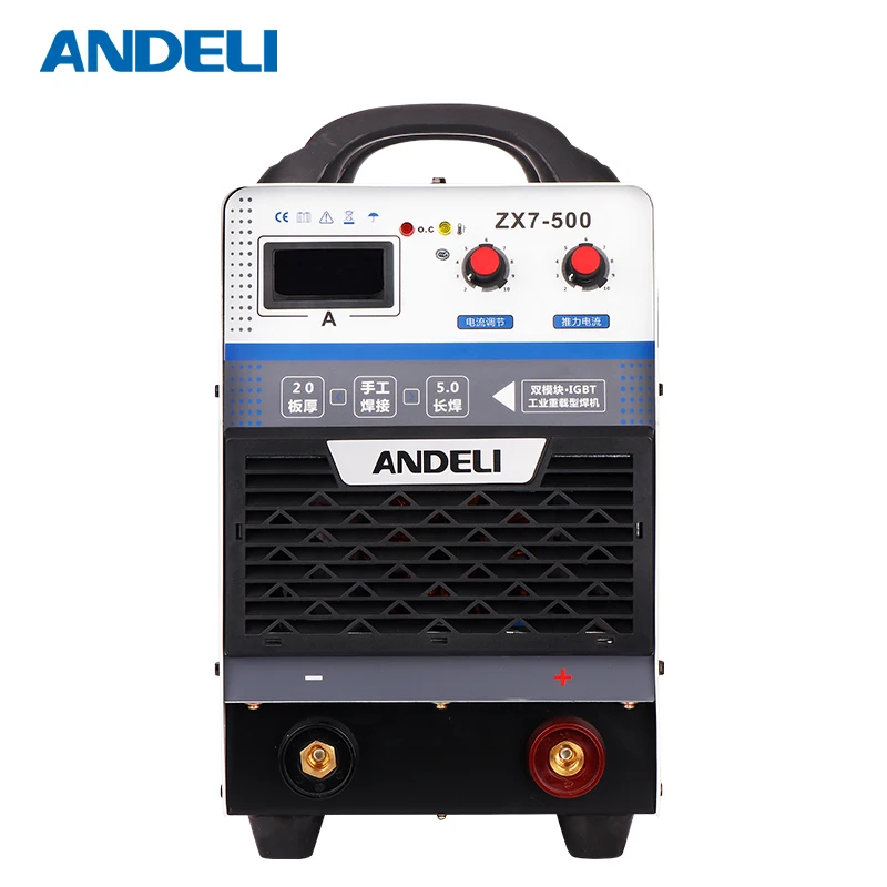 ANDELI ARC 500G портативный однофазный аппарат для точечной дуговой сварки MMA