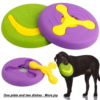 Rubber Dog Flying Toys For Small Large Dogs Pitbull Puppy Dog Flying Discs Interactive Toys Dog Training Products Pets Supplies
Rubber Dog Flying Toys For Small Large Dogs Pitbull Puppy Dog Flying Discs Interactive Toys Dog Training Products Pets Supplies