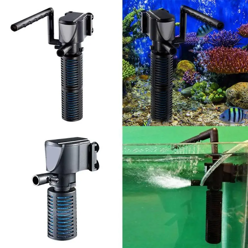 Mini small goldfish tank filter micro aquarium water purification built-in filter aeration pump three in one submersible pump
Mini small goldfish tank filter micro aquarium water purification built-in filter aeration pump three in one submersible pump