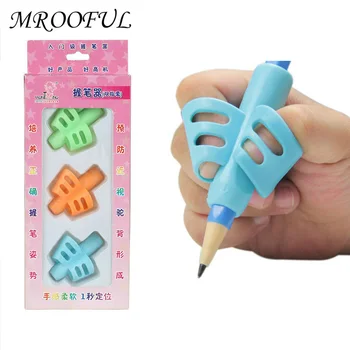 3pcs/set Novelty Pencil Grasp Soft Silica Writing Children Training Correction Tools for Kids Bracket Set Student Stationery
3pcs/set Novelty Pencil Grasp Soft Silica Writing Children Training Correction Tools for Kids Bracket Set Student Stationery