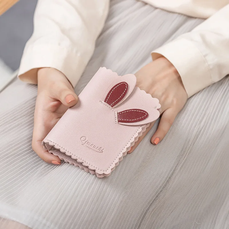 New Rabbit Ear Card Holder, Ladies Short Wallet, Cute Coin Purse, Wallet Card Holder Short Bag
New Rabbit Ear Card Holder, Ladies Short Wallet, Cute Coin Purse, Wallet Card Holder Short Bag