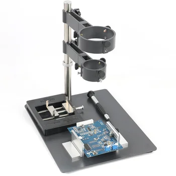 Agnicy Digital Microscope Accessory Adjustment Compatible with Hot Air Gun Bracket Bracket Industrial Camera Monocular Bracket 
Agnicy Digital Microscope Accessory Adjustment Compatible with Hot Air Gun Bracket Bracket Industrial Camera Monocular Bracket
