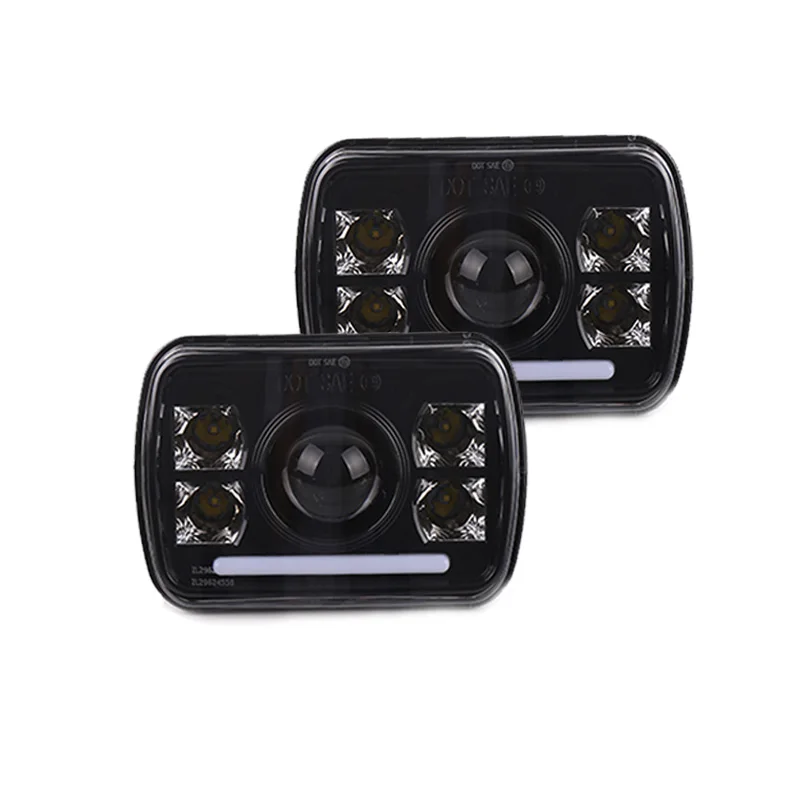 5" x 7" 6x7 inch Headlight DRL Rectangular LED Headlights for Jeep Wrangler YJ Cherokee XJ Trucks 4X4 Offroad Headlight
5" x 7" 6x7 inch Headlight DRL Rectangular LED Headlights for Jeep Wrangler YJ Cherokee XJ Trucks 4X4 Offroad Headlight