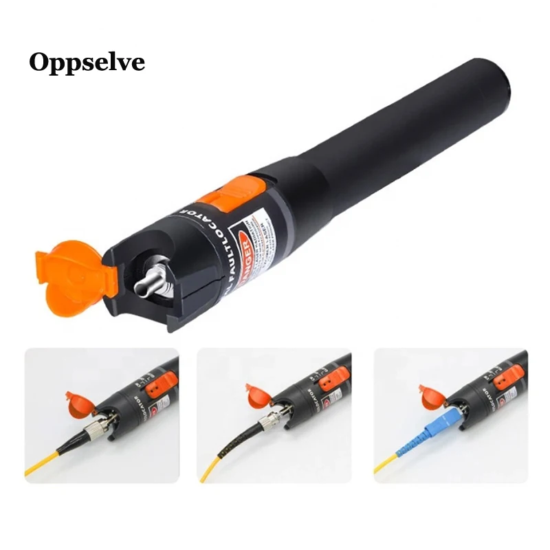 Oppselve 10mW 30mW Visual Fault Locator SC/FC/ST Red Laser Light 10-30Km Pen Type Fiber Optic Cable Tester Meter Adapter
Oppselve 10mW 30mW Visual Fault Locator SC/FC/ST Red Laser Light 10-30Km Pen Type Fiber Optic Cable Tester Meter Adapter