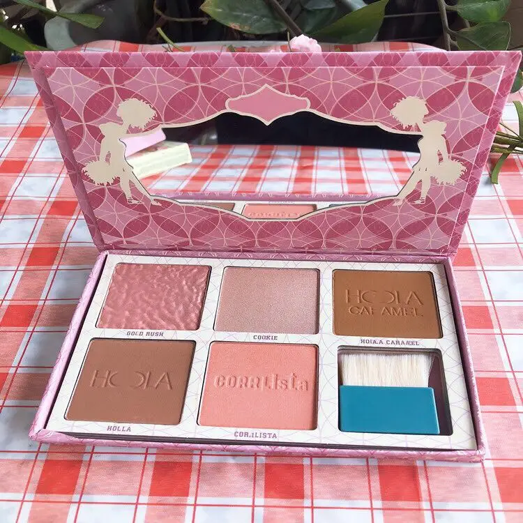 Hot Selling Blusher Cosmetics 5 Color Blush With Brush Cheek Palette Limited Edition Red Blue Blusher Makeup
Hot Selling Blusher Cosmetics 5 Color Blush With Brush Cheek Palette Limited Edition Red Blue Blusher Makeup