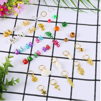 240pcs/box Braid Accessories Clip Beads Dreadlocks Easy To Use Women Styling Metal Cuffs Extension Mixed Colors Tubes Hair Rings
240pcs/box Braid Accessories Clip Beads Dreadlocks Easy To Use Women Styling Metal Cuffs Extension Mixed Colors Tubes Hair Rings