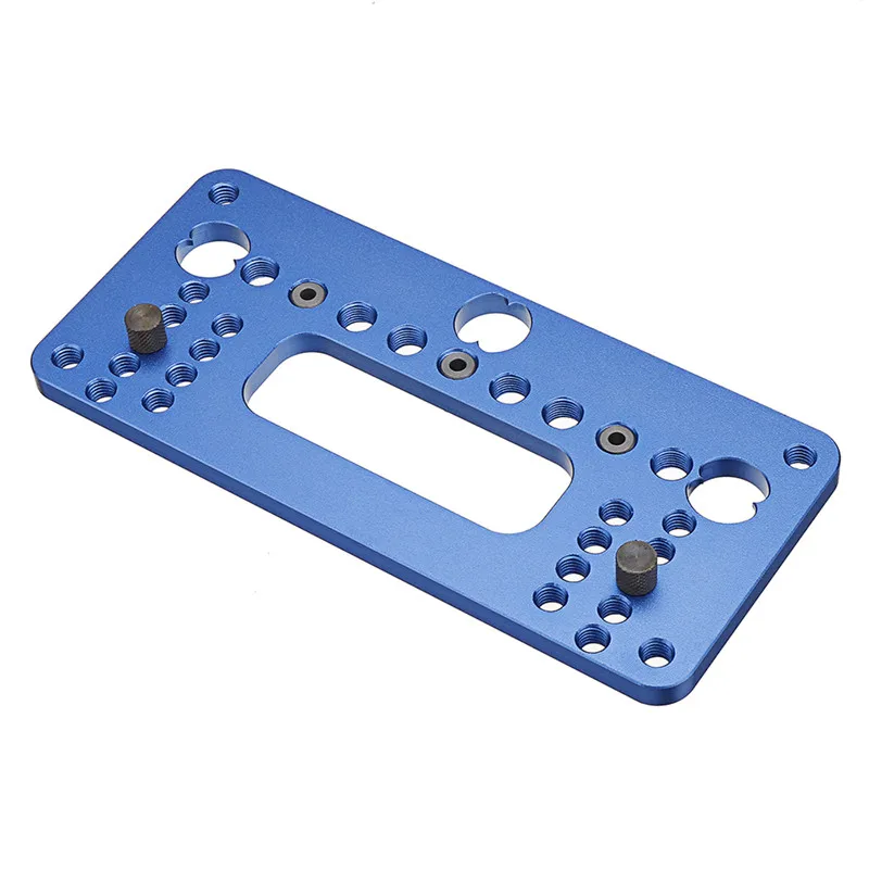 Blue Aluminum Alloy Knob and Pull Cabinet Hardware Jig Adjustable Door Drawer Handle Knob Pull Drill Template Woodworking Tool
Blue Aluminum Alloy Knob and Pull Cabinet Hardware Jig Adjustable Door Drawer Handle Knob Pull Drill Template Woodworking Tool
