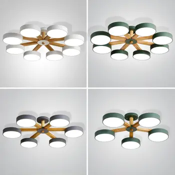 Modern Nordic Ceiling Lights Macaron Color Simple Design Ceiling Lamp 8 Arm Fixture for Living Room Bedroom Round Corridor Lamp
Modern Nordic Ceiling Lights Macaron Color Simple Design Ceiling Lamp 8 Arm Fixture for Living Room Bedroom Round Corridor Lamp