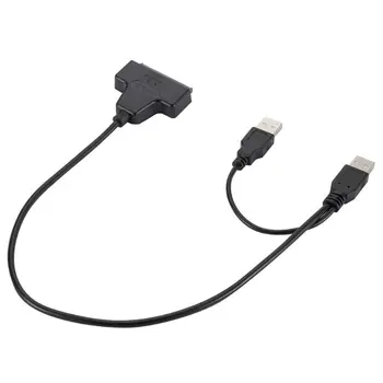 USB 3.0 SATA 7+15Pin to USB 2.0 Adapter Cable For 2.5 HDD Laptop Hard Disk Drive B85B
USB 3.0 SATA 7+15Pin to USB 2.0 Adapter Cable For 2.5 HDD Laptop Hard Disk Drive B85B
